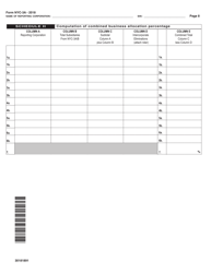 Form NYC-3A Combined General Corporation Tax Return - New York City, Page 8