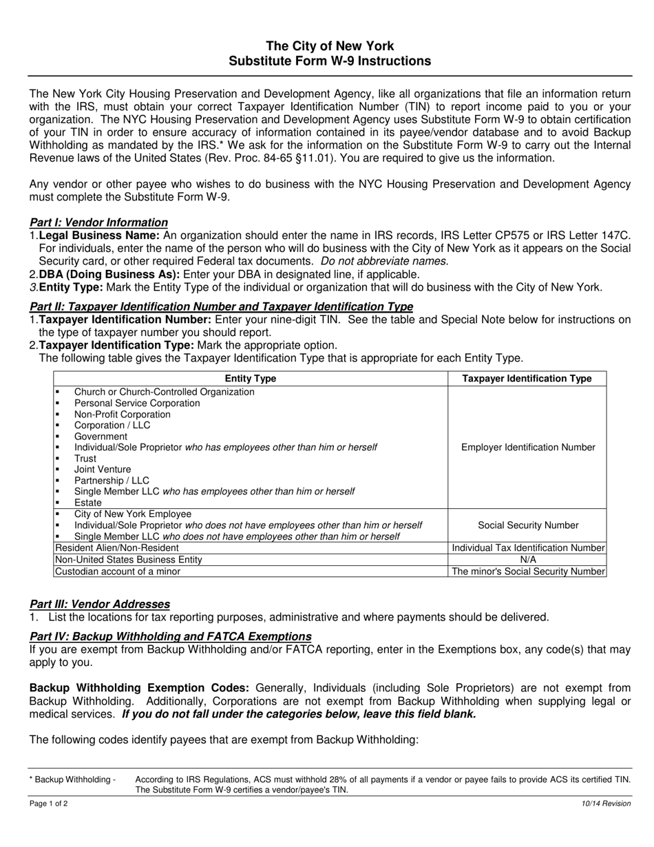 Owner Address or Agent Change Request Form - New York City, Page 3