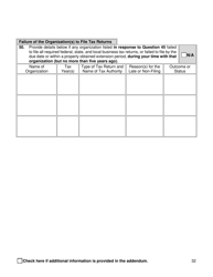 Supplemental Background Investigation Questionnaire - New York City, Page 32