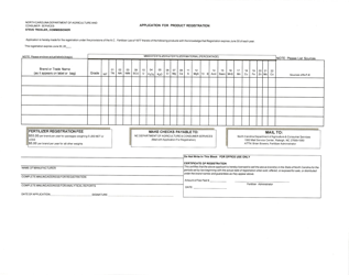 Fertilizer Registration Package - North Carolina, Page 3