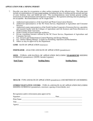 Mining Permit Application Form - North Carolina, Page 18