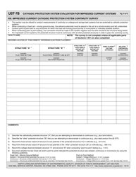 Form UST-7B Evaluation for Impressed Current Protection Systems - North Carolina, Page 4