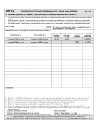 Form UST-7A Evaluation for Galvanic (Sacrificial Anode) Systems - North Carolina, Page 4