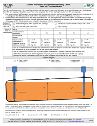 Form UST-22A Overfill Prevention Equipment Operability Check - North Carolina, Page 4