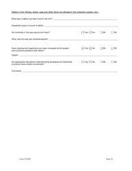 Form CS-SSO Collection System Sanitary Sewer Overflow Reporting Form - North Carolina, Page 10