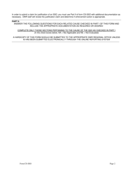 Form CS-SSO Collection System Sanitary Sewer Overflow Reporting Form - North Carolina, Page 2