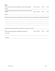 Form CS-SSO Collection System Sanitary Sewer Overflow Reporting Form - North Carolina, Page 5