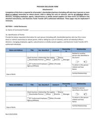 North Carolina Provider Disclosure Form - Fill Out, Sign Online and ...