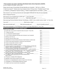Form DSS-8207 Application for Food and Nutrition Services - North Carolina, Page 3