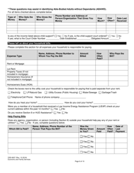 Form DSS-8207 Application for Food and Nutrition Services - North Carolina, Page 6
