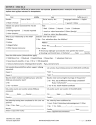 Form DSS-4451 Application for Services - North Carolina, Page 11