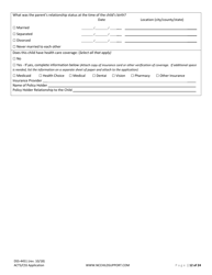 Form DSS-4451 Application for Services - North Carolina, Page 12