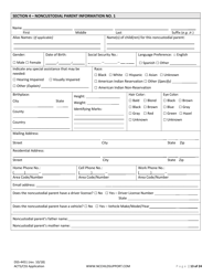 Form DSS-4451 Application for Services - North Carolina, Page 13