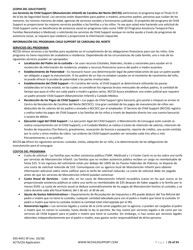 Formulario DSS-4451 Solicitud De Servicios De Sustento De Menores - North Carolina (Spanish), Page 23
