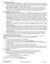 Formulario DSS-4451 Solicitud De Servicios De Sustento De Menores - North Carolina (Spanish), Page 24