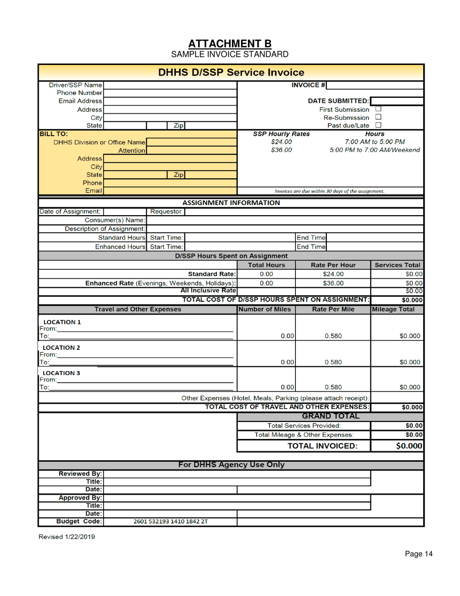 Request for Applications - Dhhs Driver / Support Service Provider Vendor List (Dsspvl) - North Carolina, Page 15