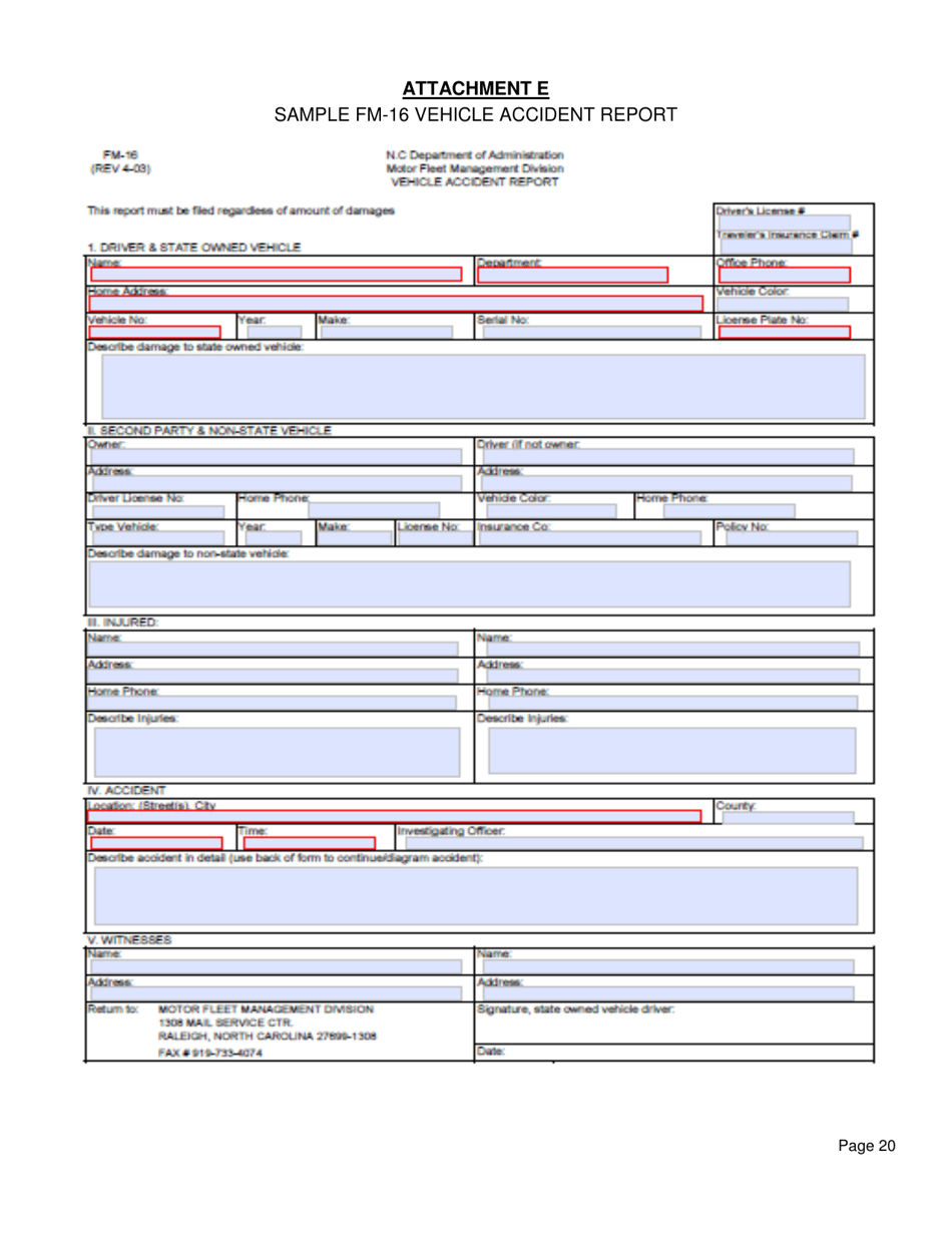 Request for Applications - Dhhs Driver / Support Service Provider Vendor List (Dsspvl) - North Carolina, Page 21