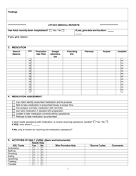 Community Evaluation Form - Adult Protective Services - North Carolina, Page 3