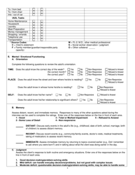 Community Evaluation Form - Adult Protective Services - North Carolina, Page 4