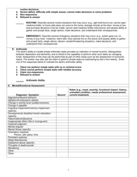 Community Evaluation Form - Adult Protective Services - North Carolina, Page 5