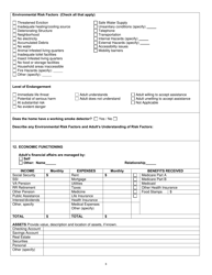 Community Evaluation Form - Adult Protective Services - North Carolina, Page 8