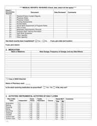 Facility Evaluation Form - North Carolina, Page 3