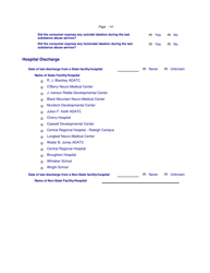 Injury Incident Report Form - Incident Response Improvement System - North Carolina, Page 14