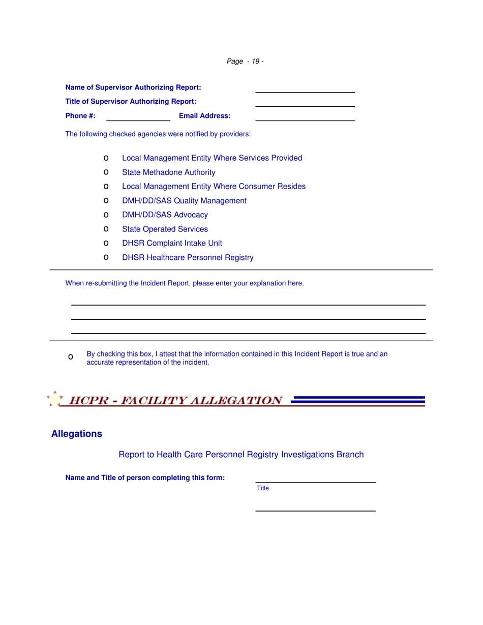 Incident Response Improvement System Suspension and Expulsion - North Carolina, Page 19
