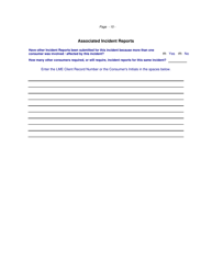 Incident Response Improvement System Fire Incident Report Form - North Carolina, Page 15