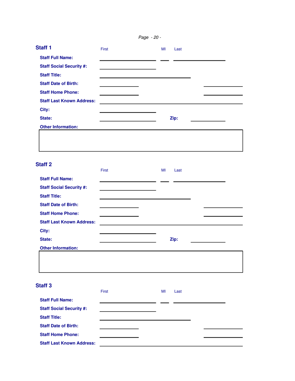 Incident Response Improvement System Fire Incident Report Form - North Carolina, Page 20