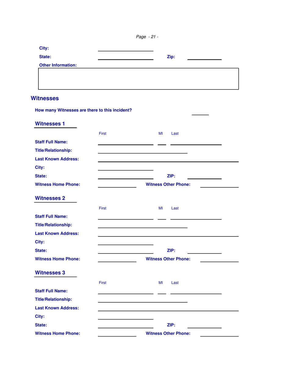 North Carolina Incident Response Improvement System Fire Incident Report Form Fill Out Sign