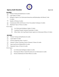 Agency Adult Checklist - North Carolina, Page 3