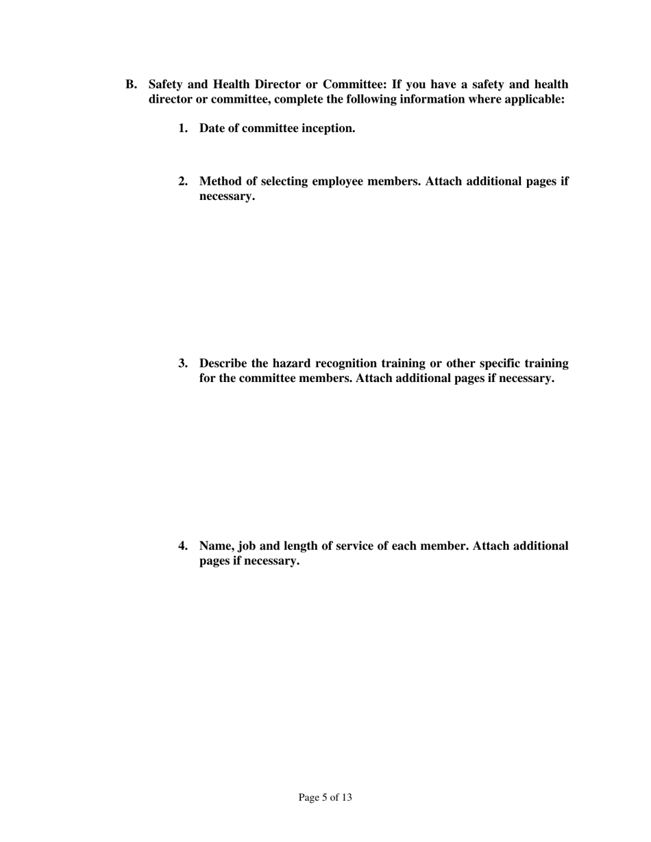 Amusement Star Program Application Form - North Carolina, Page 5