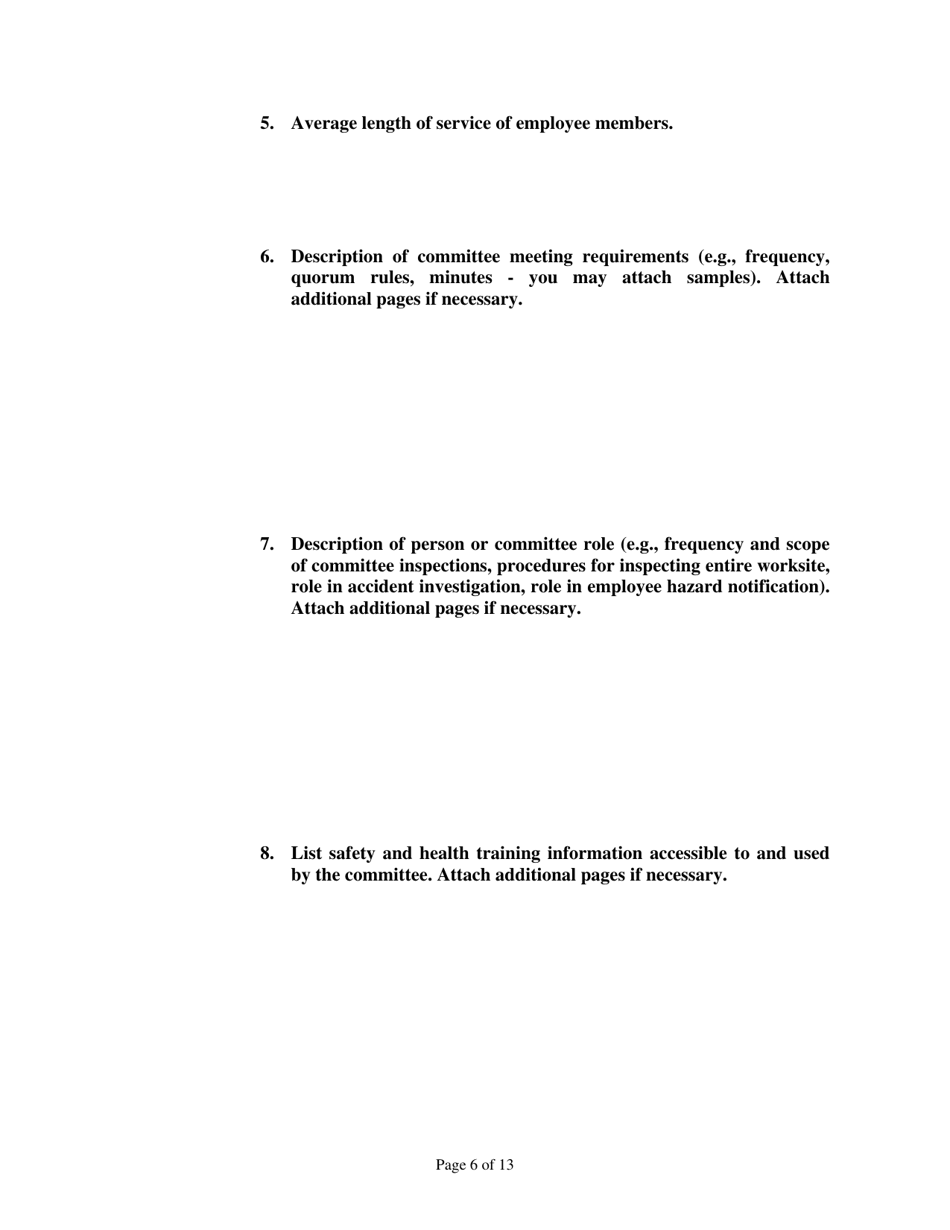 Amusement Star Program Application Form - North Carolina, Page 6