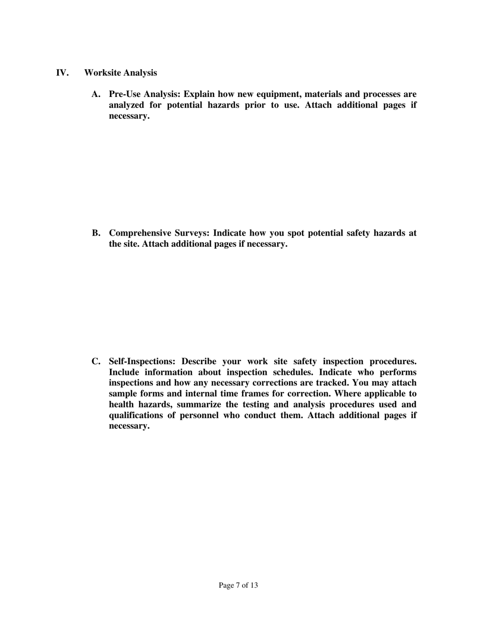 Amusement Star Program Application Form - North Carolina, Page 7