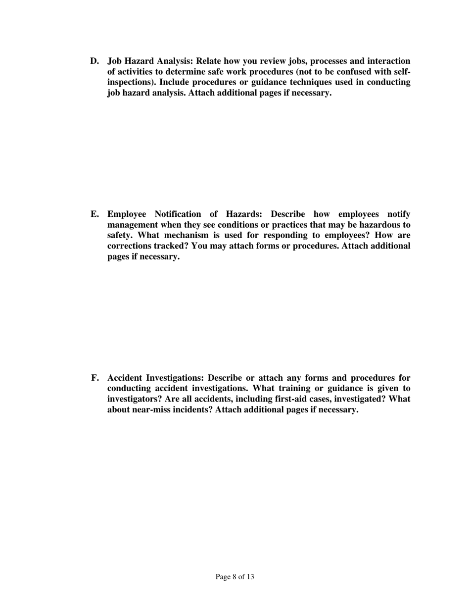 Amusement Star Program Application Form - North Carolina, Page 8