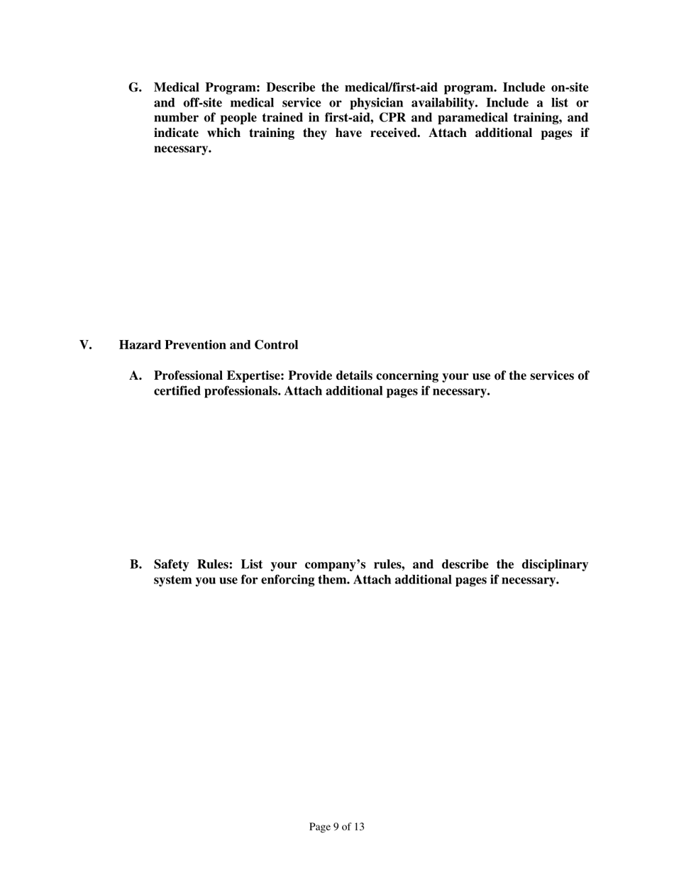 Amusement Star Program Application Form - North Carolina, Page 9