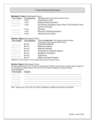 Train the Trainer Program Report Form - North Carolina, Page 3