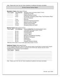 Train the Trainer Program Report Form - North Carolina, Page 5