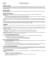 Form GEN-53 Taxpayer Representative E-Business Center Access Authorization - North Carolina, Page 3