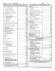 Form CD-405 C-Corporation Tax Return - North Carolina, Page 5