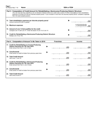 Form NC-REHAB Historic Rehabilitation Tax Credits - North Carolina, Page 3