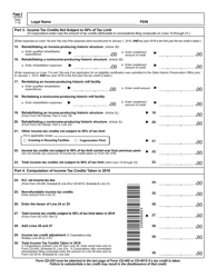 Form CD-425 Corporate Tax Credit Summary - North Carolina, Page 3