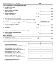 Form IB-53 Gross Premiums Tax Return for Self-insured Workers Compensation Group, Health Maintenance Organization, Hospital or Dental Service Corporation - North Carolina, Page 3