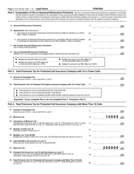 Form IB-4A2 Gross Premiums Tax Return - Captive Insurance Companies - North Carolina, Page 3