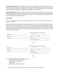 Holder Refund Request Form - North Carolina, Page 2