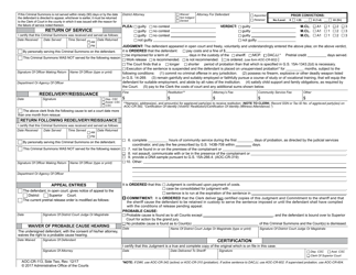 Form AOC-CR-113 Criminal Summons - North Carolina, Page 2