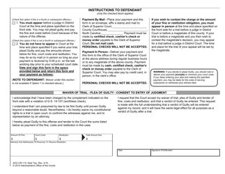 Form AOC-CR-115 Criminal Summons Misdemeanor Worthless Check - North Carolina, Page 4