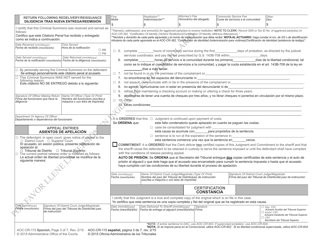 Form AOC-CR-115 SPANISH Criminal Summons Misdemeanor Worthless Check - North Carolina (English/Spanish), Page 3