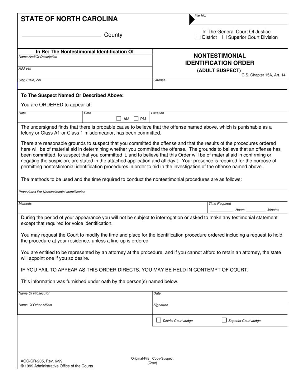 Form Aoc Cr Fill Out Sign Online And Download Fillable Pdf